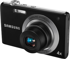 Samsung's TL105 digital camera. Photo provided by Samsung Electronics America Inc. Click for a bigger picture!