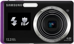 Samsung's TL225 digital camera. Photo provided by Samsung Electronics America Inc. Click for a bigger picture! 