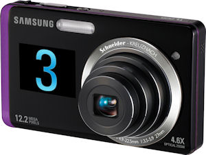 Samsung's TL225 digital camera. Photo provided by Samsung Electronics America Inc. Click for a bigger picture! 