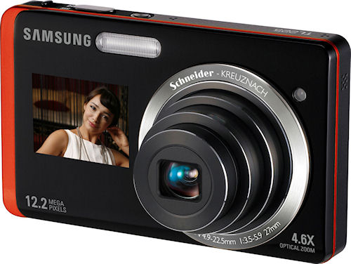 Samsung's TL225 digital camera. Photo provided by Samsung Electronics America Inc. Click for a bigger picture!