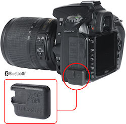 The Unleashed D90 module mounted on a Nikon D90 body. Image provided by Foolography GmbH. Click for a bigger picture!