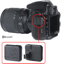 The Unleashed Dx000 module on a Nikon D5000 body. Image provided by Foolography GmbH. Click for a bigger picture!