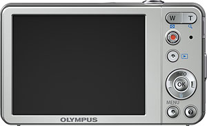 Olympus' VG-120 digital camera. Photo provided by Olympus Imaging America Inc. Click for a bigger picture!