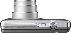Olympus' VG-120 digital camera. Photo provided by Olympus Imaging America Inc. Click for a bigger picture!