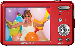 Olympus' VG-110 digital camera. Photo provided by Olympus Imaging America Inc. Click for a bigger picture!