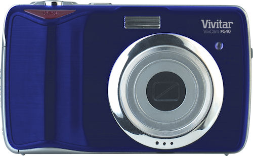 Vivitar's ViviCam F540 digital camera. Photo provided by Vivitar. Click for a bigger picture!
