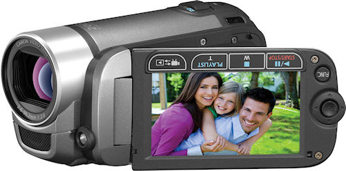 Canon's VIXIA FS31 camcorder. Photo provided by Canon. Click for a bigger picture!