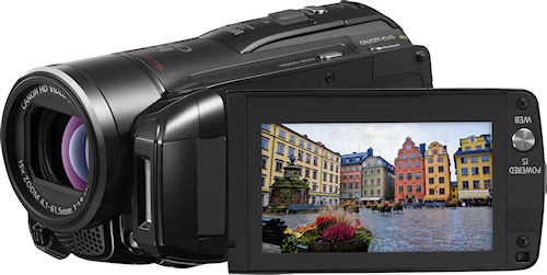 Canon's VIXIA HF M30 camcorder. Photo provided by Canon. Click for a bigger picture!