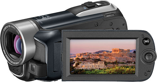 Canon's VIXIA HF R11 camcorder. Photo provided by Canon. Click for a bigger picture!