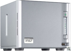 WD ShareSpace network storage system. Click for a bigger picture!