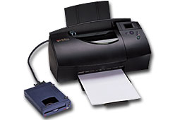printer with/zip drive hookup