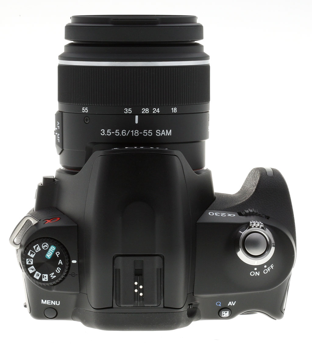 Viool Generaliseren Kwijting Digital Cameras: Sony Alpha DSLR-A230