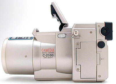 Olympus Adjustable on Digital Cameras   Olympus C 2100 Zoom Digital Camera Review