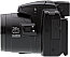 Left side of Nikon Coolpix P500 digital camera