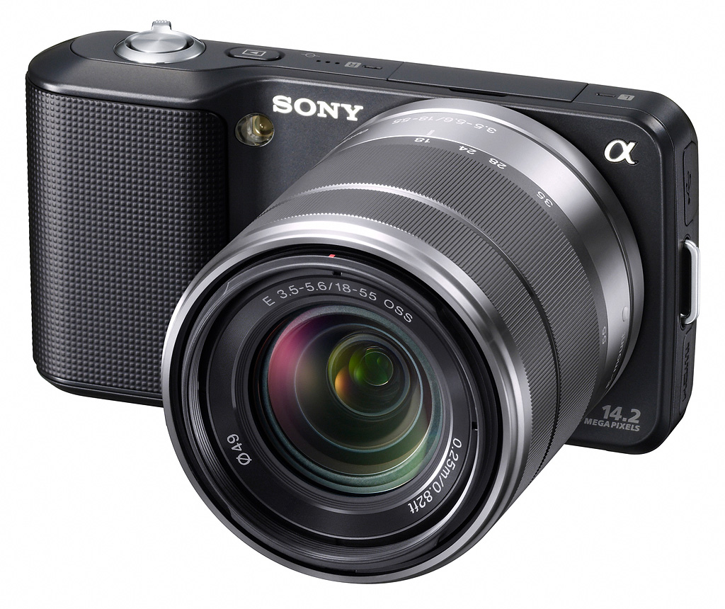 Image result for 7. Kamera Mirrorless Sony Alpha NEX-3