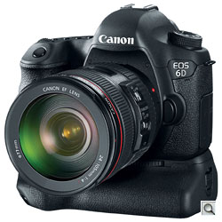 Canon EOS 6D with battery grip