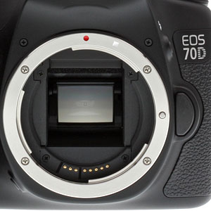 Canon 70D review -- Lens mount
