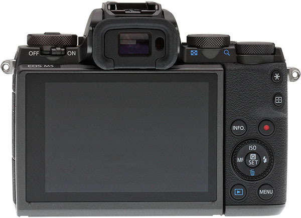 Canon EOS M5 Review  -- Product Image Back