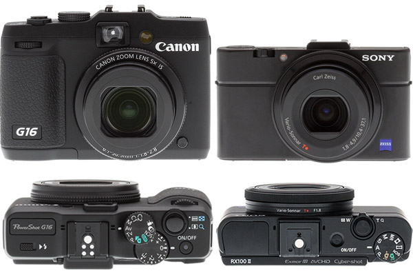 Canon G16 Review - Sony RX100 II Comparison