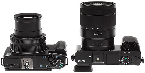 Canon G1 X II Revew -- G1X II vs A6000 with 16-70mm f/4 lens