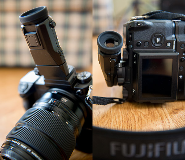 Fujifilm GFX Review: Field Test -- Product Image EVF Tilt Adapter
