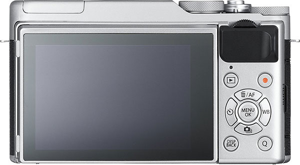 Fuji X-A10 Review -- Product Image Top