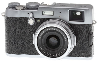 Fuji X100T review -- three quarter view from left