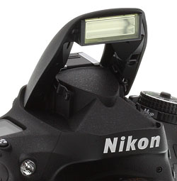 Nikon D610 Review -- Built-in flash