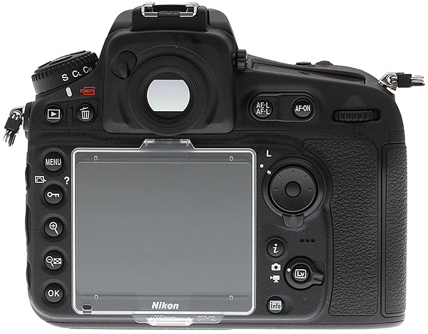 Nikon D810 Review -- Rear view