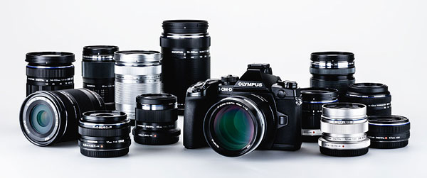 Olympus OM-D E-M1 review -- Camera with lenses
