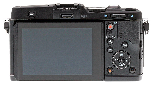 Olympus E-P5 Review - Back view
