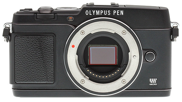 Olympus E-P5 Review - Front view 