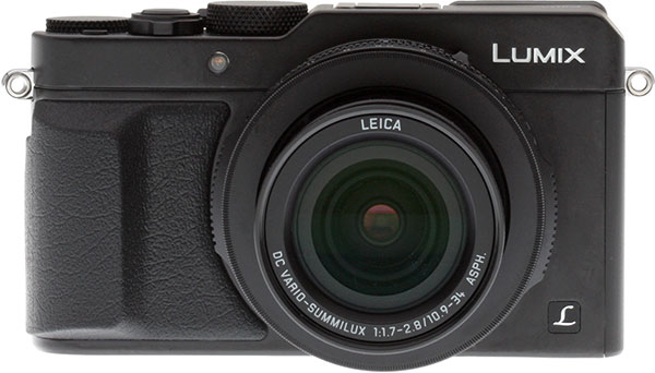 Panasonic LX100 review -- Front view