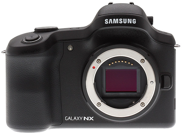 Samsung Galaxy NX Review -- front view