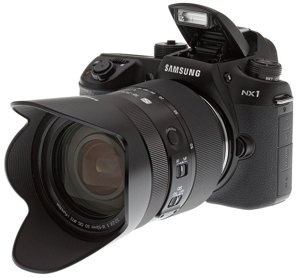 Samsung NX1 review -- righ rear view