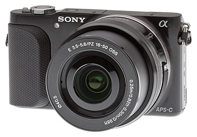 Sony NEX-3N Review -- Front Angle View