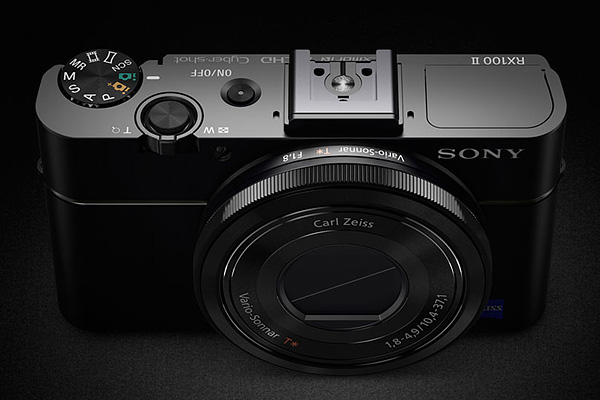 Sony RX100 II -- seen from above