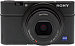 Front side of Sony Cyber-shot DSC-RX100 digital camera