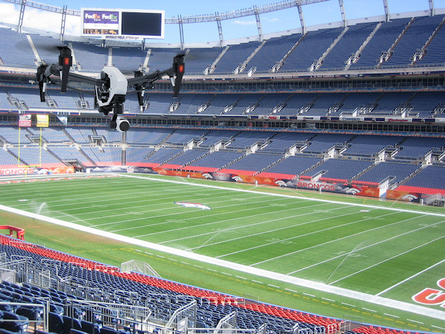 Tilslutte At øge maskine NFL granted permission to fly drones in stadiums…sort of