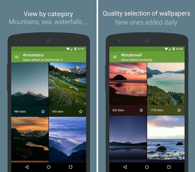 Wonderwall is a 'photographer-friendly' Android app for beautiful daily  wallpapers