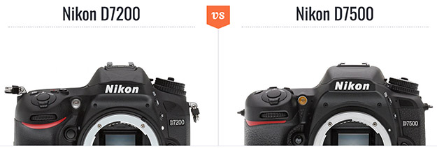 gekruld moeilijk Schaap Nikon D7200 vs D7500: A tale of two top-of-the-line enthusiast cameras