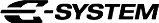 Olympus' E-System logo.