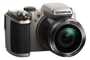 Olympus' SP-820UZ iHS digital camera. Photo provided by Olympus. Click for a bigger picture!