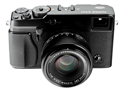 Fujifilm's X-Pro1 compact system camera. Photo provided by Fujifilm.