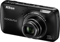 Nikon's Coolpix S800c digital camera. Photo provided by Nikon. Click for our Nikon S800c preview!