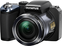Olympus' SP-820UZ iHS digital camera. Photo provided by Olympus. Click for our Olympus SP-820UZ preview!