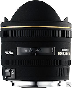 Sigma's 10mm F2.8 EX DC Fisheye HSM lens. Click here for a  bigger picture!