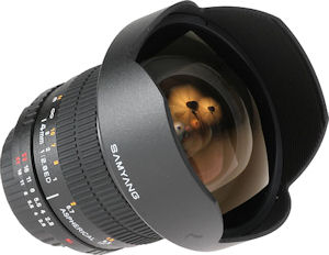 Samyang's 14mm f2.8 IF ED MC Aspherical lens. Photo provided by Samsung Poland. Click for a bigger picture!