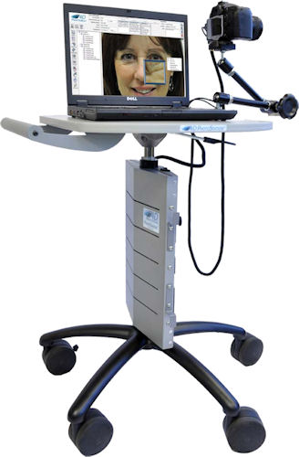 The 4D PhotoStation System includes a Nikon D90 digital SLR and 60mm F2.8 lens. Photo provided by 4D Medical Systems. Click for a bigger picture!