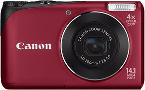 Canon's PowerShot A2200 digital camera. Photo provided by Canon Europa N.V. Click for a bigger picture!